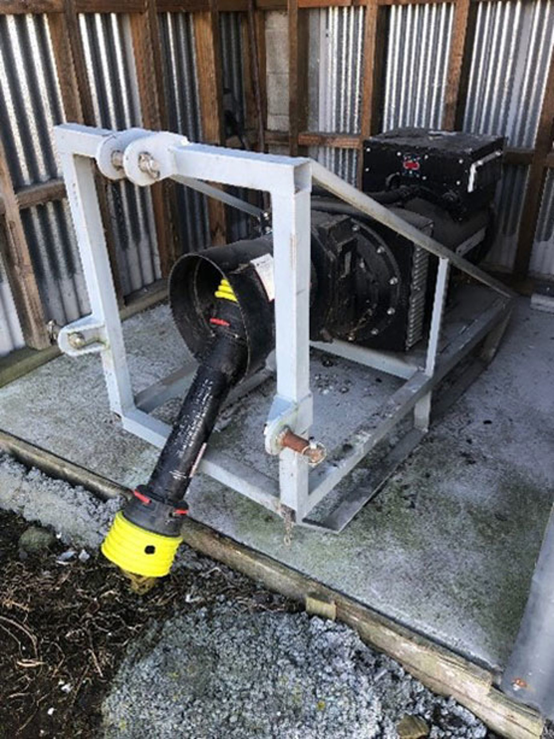 Kaikoura Earthquake New Tractor PTO Generator 460X613