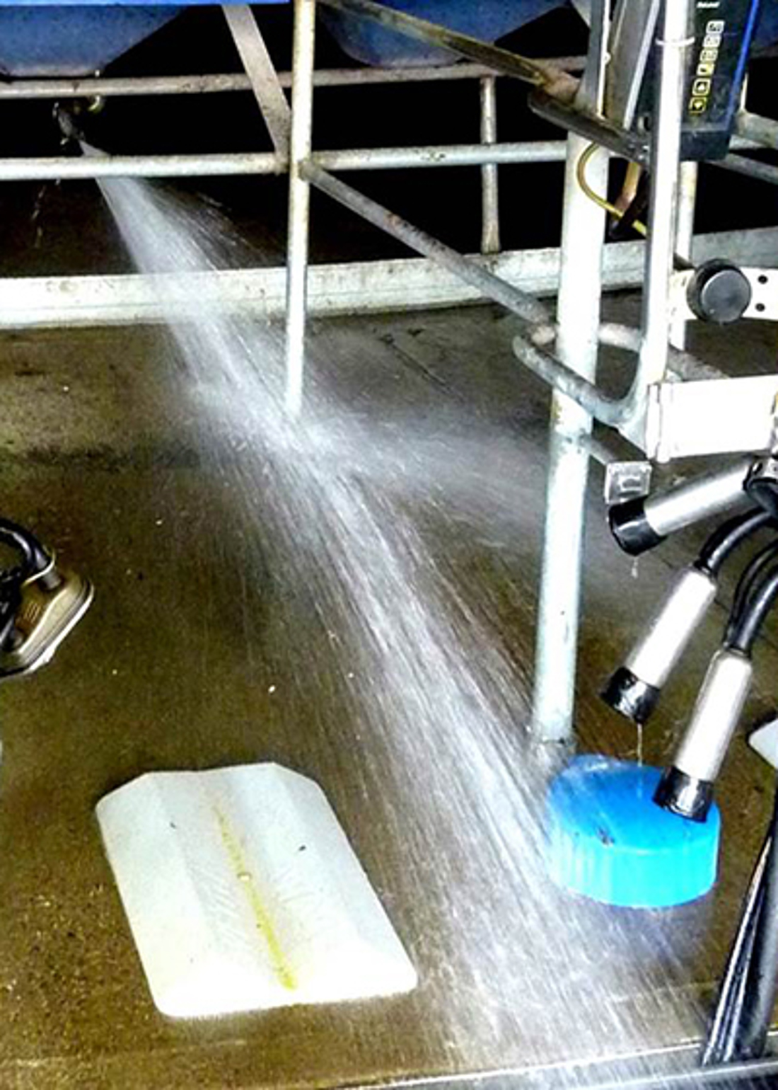 Rotary Spray Exit Signal